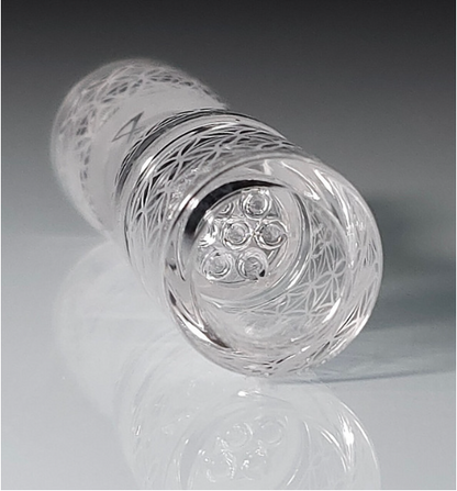 Victory Glassworks - 60mm Quartz Chillum 10x16 Bowl