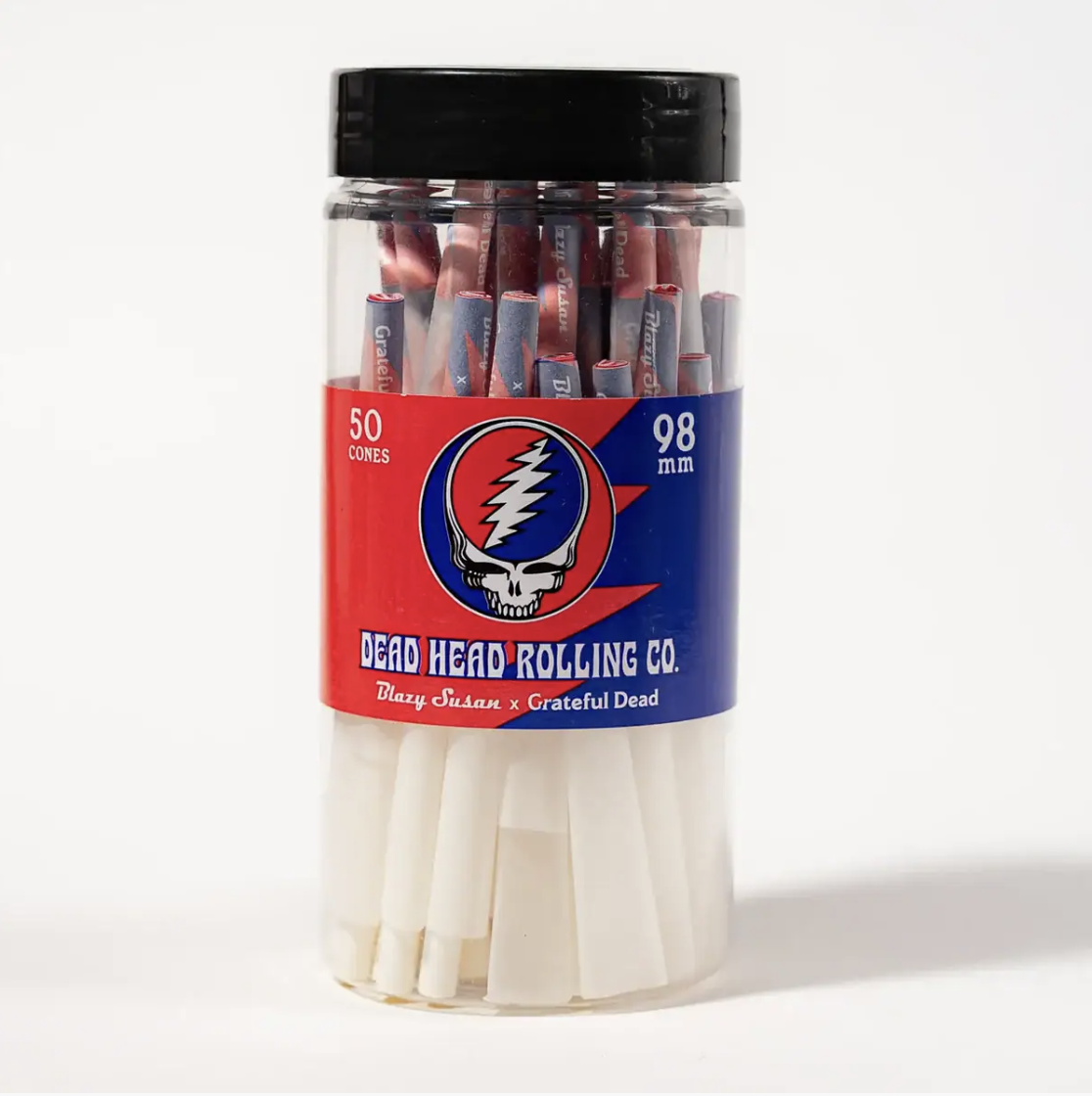 Blazy Susan X Grateful Dead - Pre Rolled Cones 50ct Jar