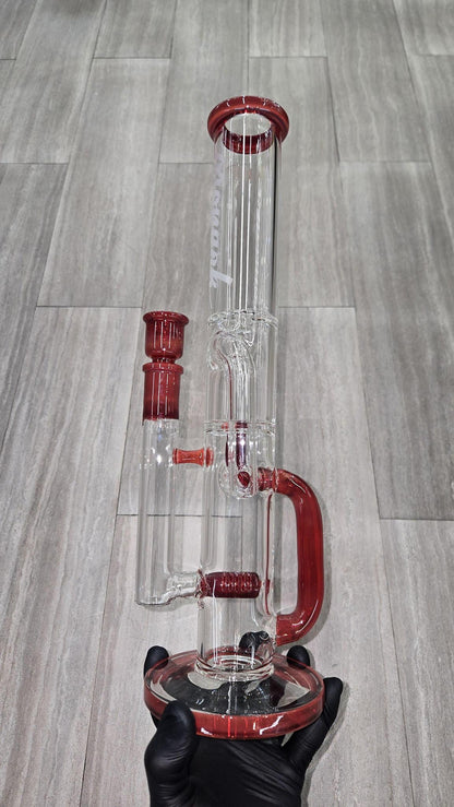 Monark Glass - 16" 50mm Stemline Recycler
