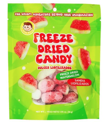 Pocas Josh Bosh Freeze Dried Candy Watermelon