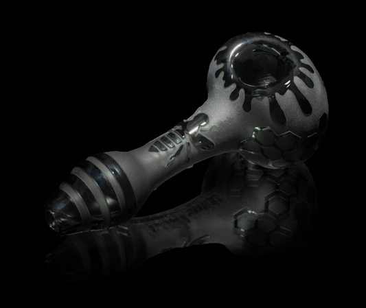 Milkyway Glass - Bee Hive Smoke Hand Pipe