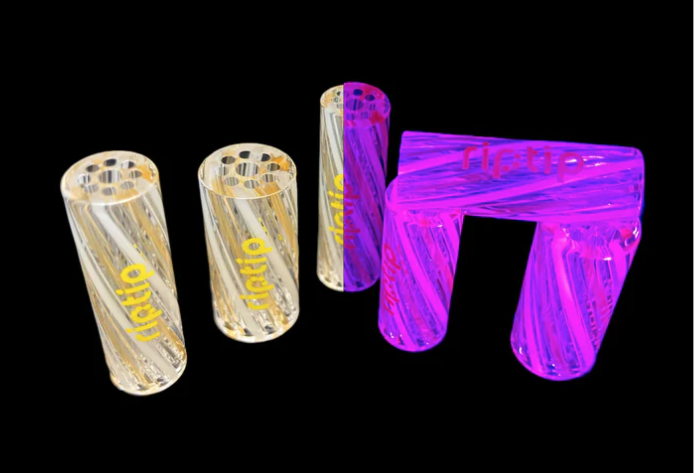Gordo Scientific Rip Tips - Pink Champagne (UV) Pinstripe