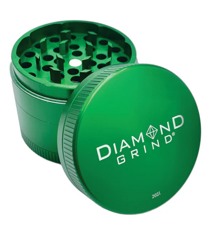 Diamond Grind - 50mm Matte 4 Piece Grinder