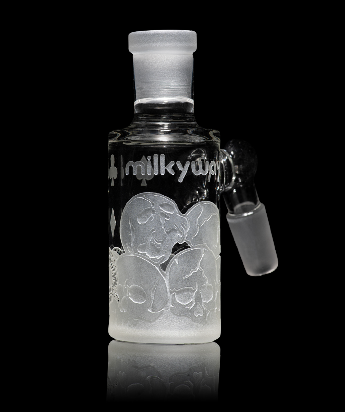 Milkyway Glass - Emperor’s Legacy Clear Dry Ash Catcher
