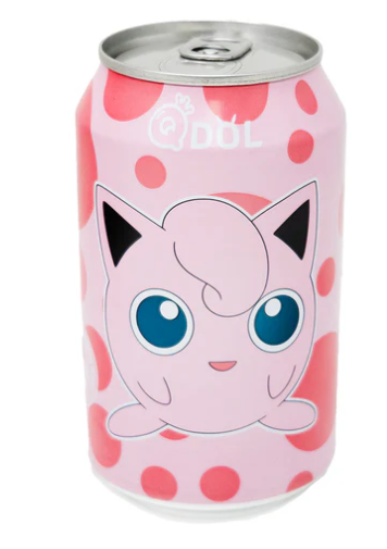 Qdol Pokemon Jigglypuff Sparkling Water Peach (China)