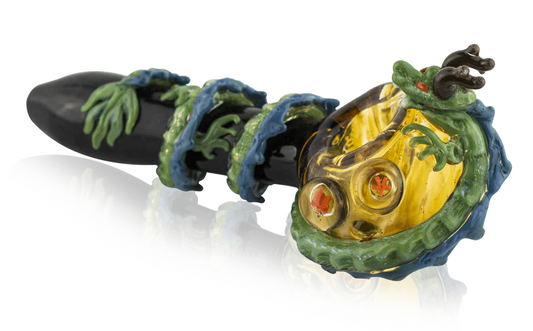 Empire Glassworks Dragon Sphere Large Spoon Pipe