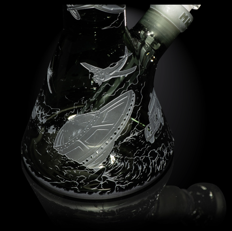 Milkyway Glass - Roswell 1947 10.5″ Beaker Bong