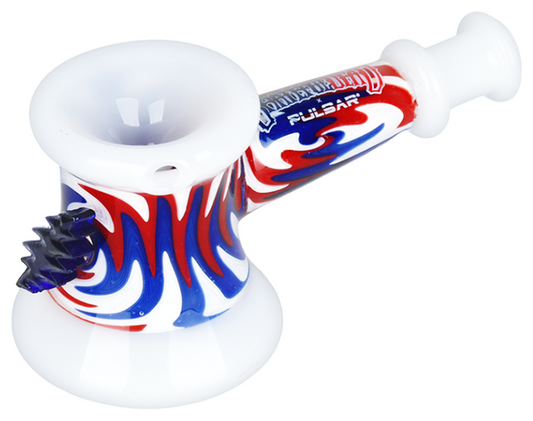 The Grateful Dead x Pulsar Bolt Wig Wag Glass Hammer Hand Pipe