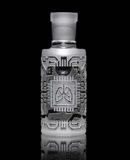 Milkyway Glass - Circuitboard Clear Dry Ash Catcher