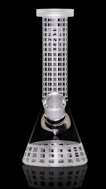 Milkyway Glass - Squared 6″ Clear Mini Beaker Bong