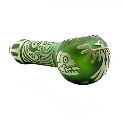 Milkyway Glass - Maya Face Handpipe