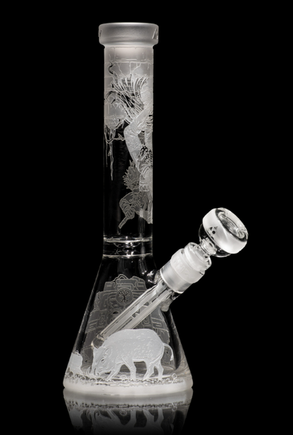 Milkyway Glass - Ancient Ruins 11″ Beaker Bong