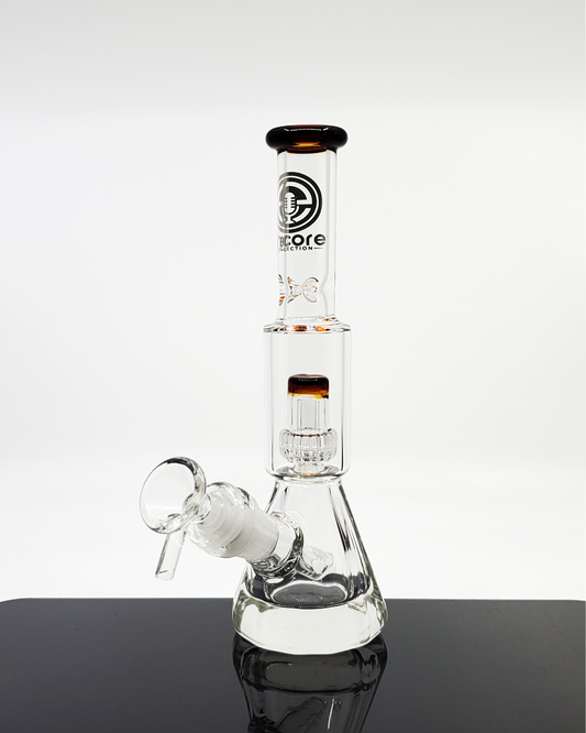 Compact 8-inch Salt Shaker rig by Encore Glass, designed for smooth draws and efficient filtration.
