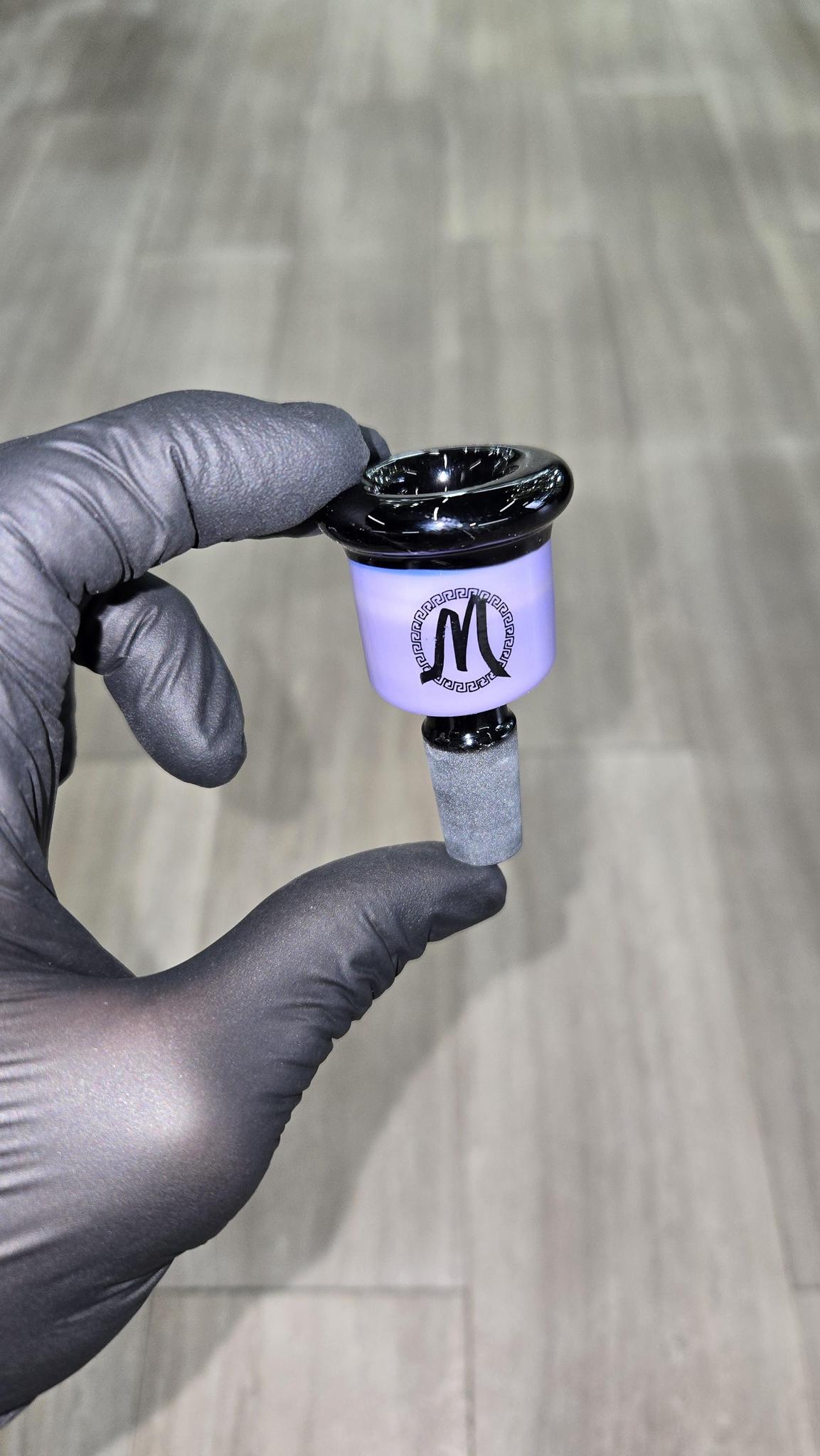 Monark Glass - 7" Heavyweight Bubbler Compact And Reliable Design