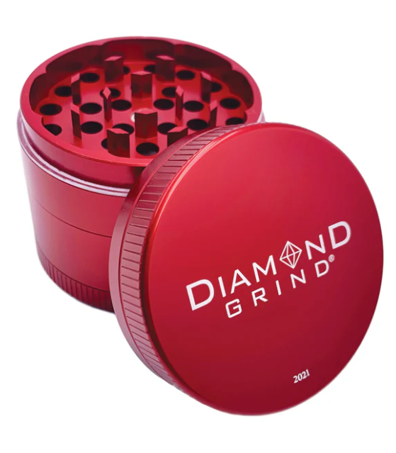 Diamond Grind - 50mm Matte 4 Piece Grinder