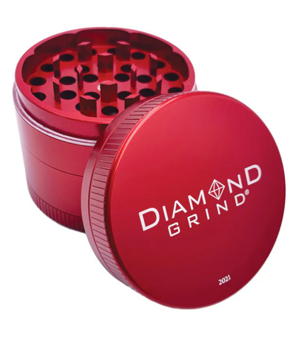 Diamond Grind - 50mm Matte 4 Piece Grinder