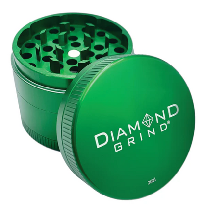 Diamond Grind - 56mm Anodized 4 Piece Grinder