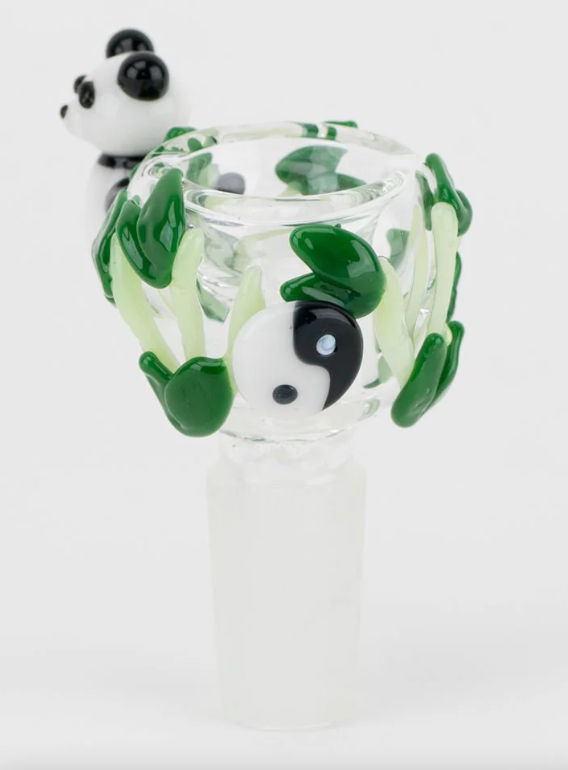 Empire Glassworks Panda Bowl Piece