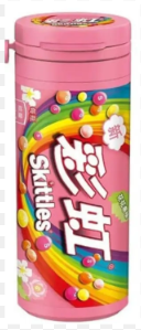 Skittles Candy Tube Fruity Floral Flavor (China)