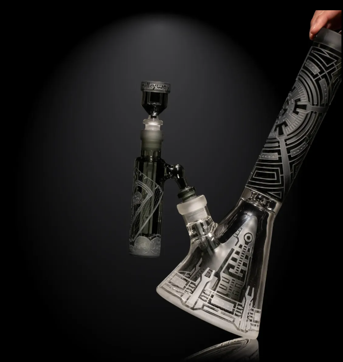 Milkyway Glass - Sands of Death Card Wet Ash Catcher