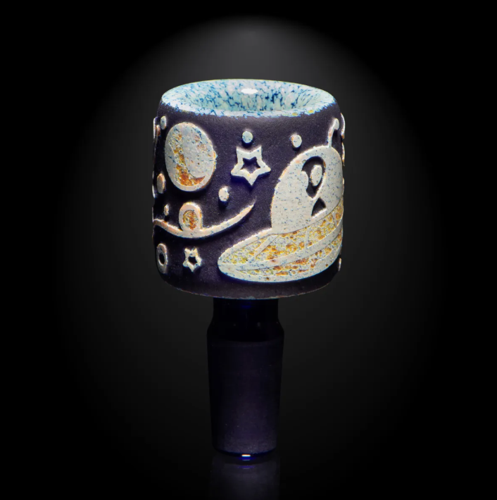 Milkyway Glass - Space Odyssey Frit Bowl