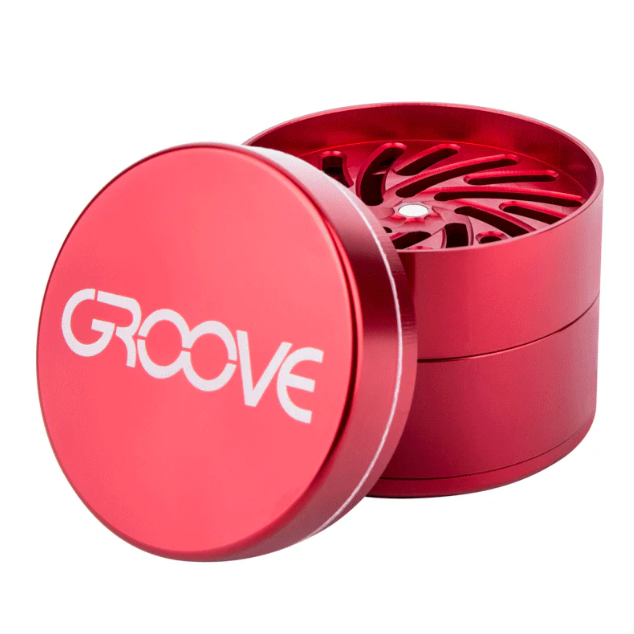 Groove - 63mm 4 Piece Grinder