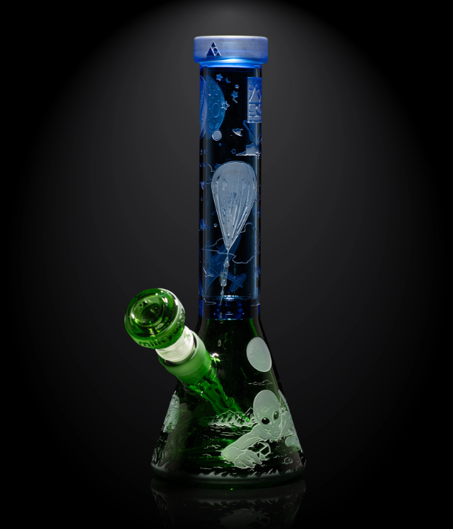 Milkyway Glass - Roswell 1947 10.5″ Beaker Bong