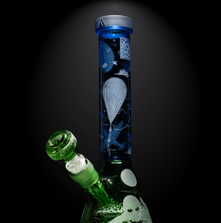 Milkyway Glass - Roswell 1947 10.5″ Beaker Bong