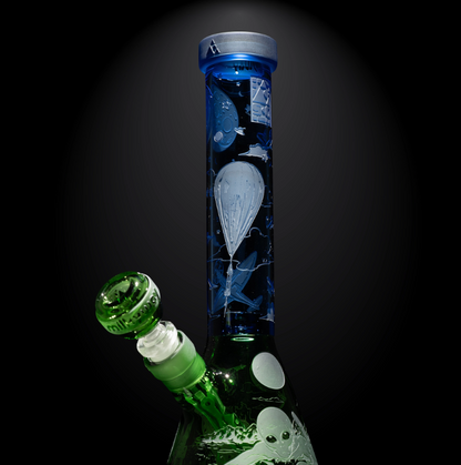 Milkyway Glass - Roswell 1947 10.5″ Beaker Bong