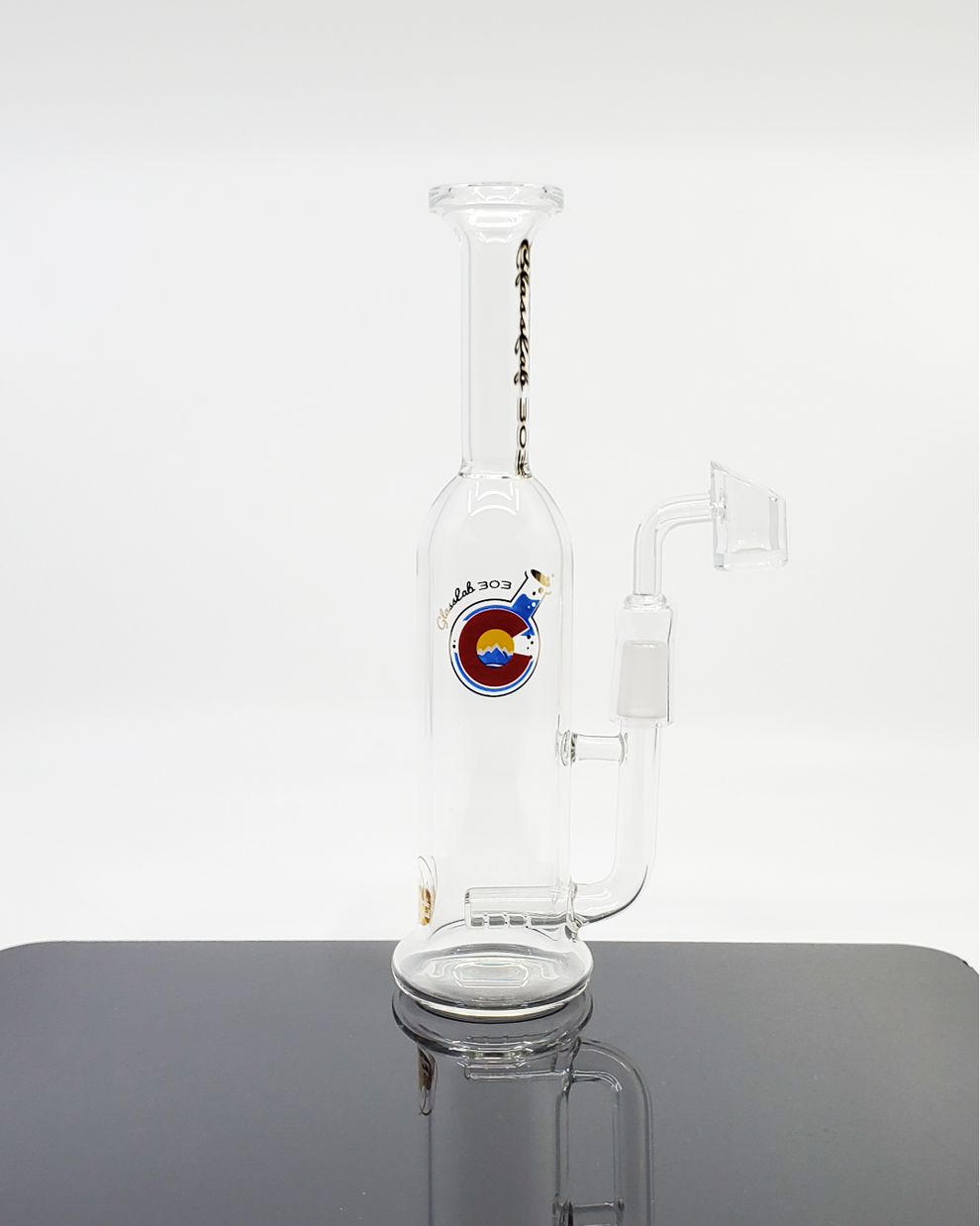 Colinline Perc Glass Lab 303 Inline Perc Straight Bottle | Efficient Filtration | Com – HG
