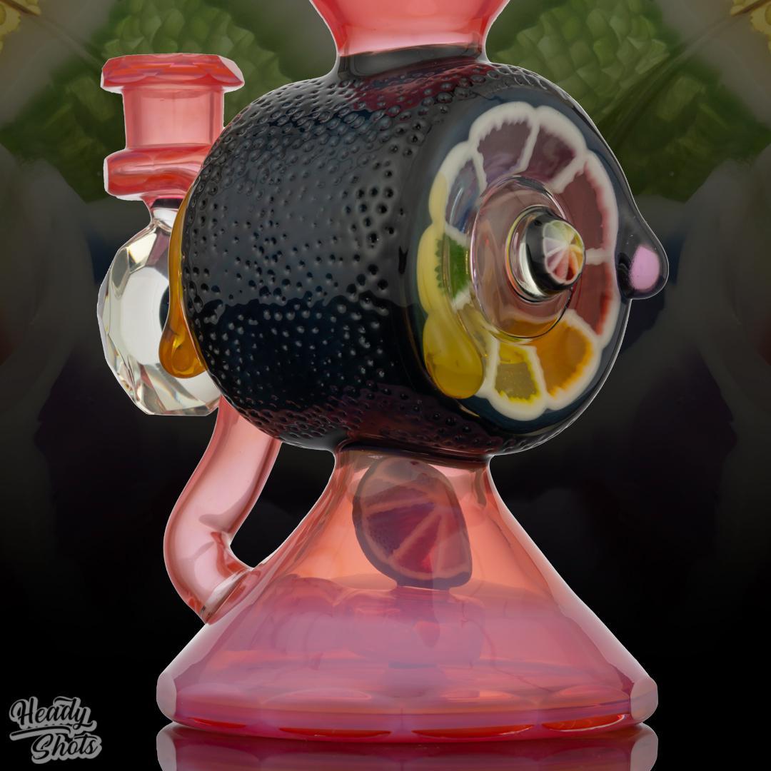 Display of J. Fell x Lyons Glass Portal Tube, perfect for collectors and glass enthusiasts.

