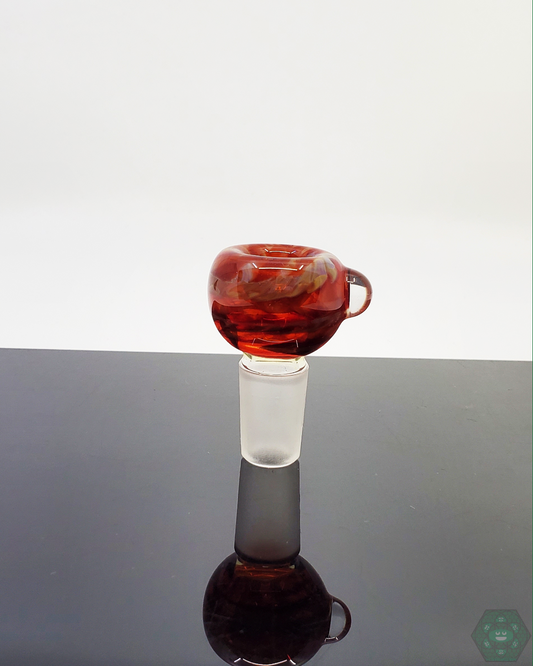 Jedi Glassworks 18mm Slide, handcrafted with unique design for exceptional airflow, perfect for collectors and glass enthusiasts