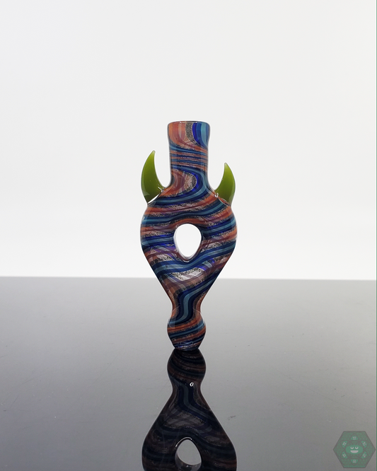 on E Walker Donut Chillum with unique glass design, stylish and functional for a smooth, enjoyable smoking experience