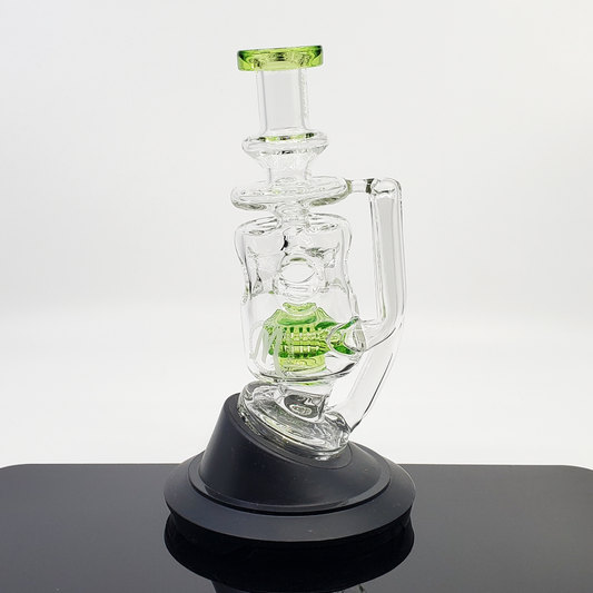 Monark Glass Straight Fab Attachment designed for Puffco, delivering precision filtration and smoother hits for an enhanced experience.