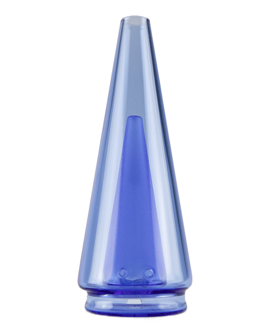 Puffco Peak Pro Replacement Glass - Royal Blue Edition, a vibrant upgrade for your Puffco Peak Pro, offering enhanced aesthetics, durable construction, smooth airflow, and a splash of color to every session.