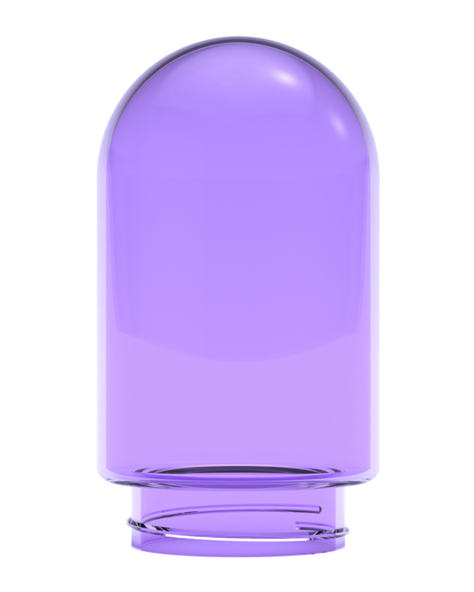 Stünden Glass - Customizable 5mm Thick Hand-Blown Borosilicate Globe, Vibrant Colors Available