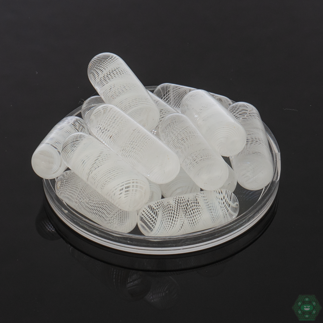 Willy Wolly Glass - Pills (White)