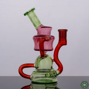 Wolfe Glass - Double Single External Drain Recycler #1