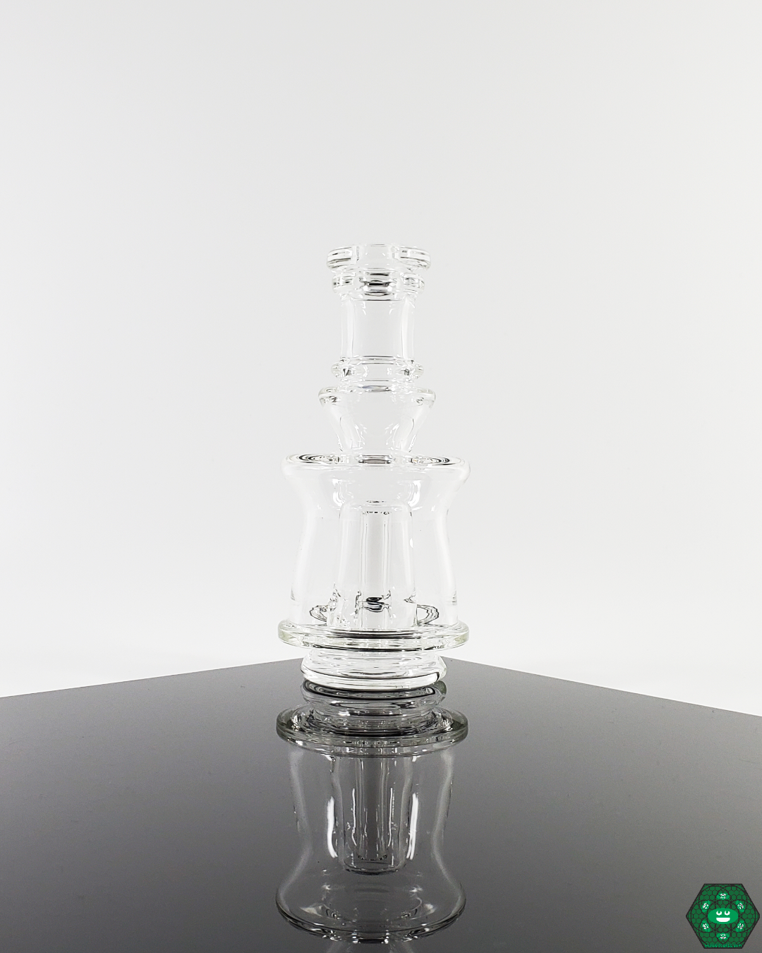 Ery Glass - Puffco Peak Glass Attachment - Double Uptake Recycler