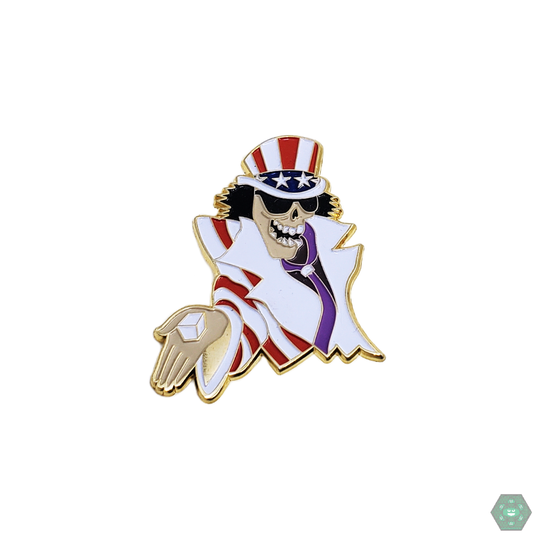 American Skeleton - Hat Pin