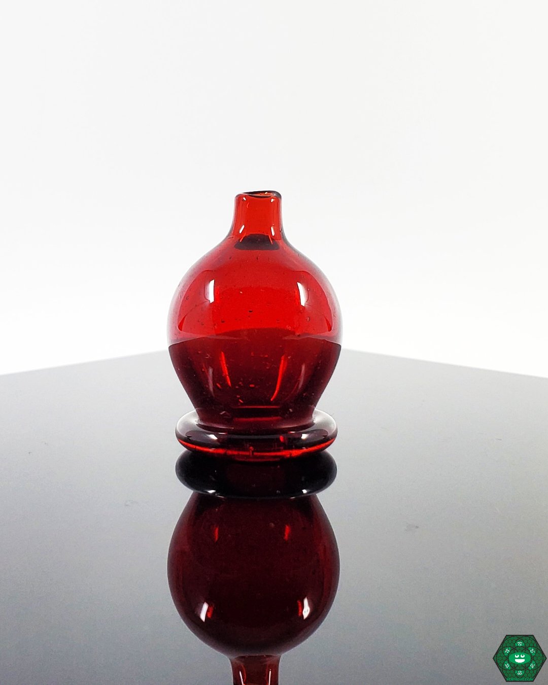 Bigfoot Glass - Bubble Cap - @Big_foot_glass -  Bigfoot Glass Bubble Cap – Unique Colors for Precision Airflow. Available in Pomegranate, Plasma, Blue Stardust, and Tan. Fits 25MM quartz nails, designed to optimize airflow and vapor quality.