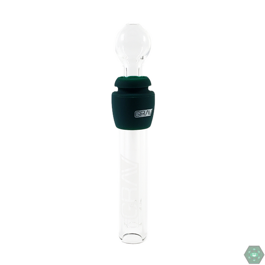  Grav Labs Glass Blunt with Silicone Grommet - Improved Design for Easier Cleaning and a Secure Fit