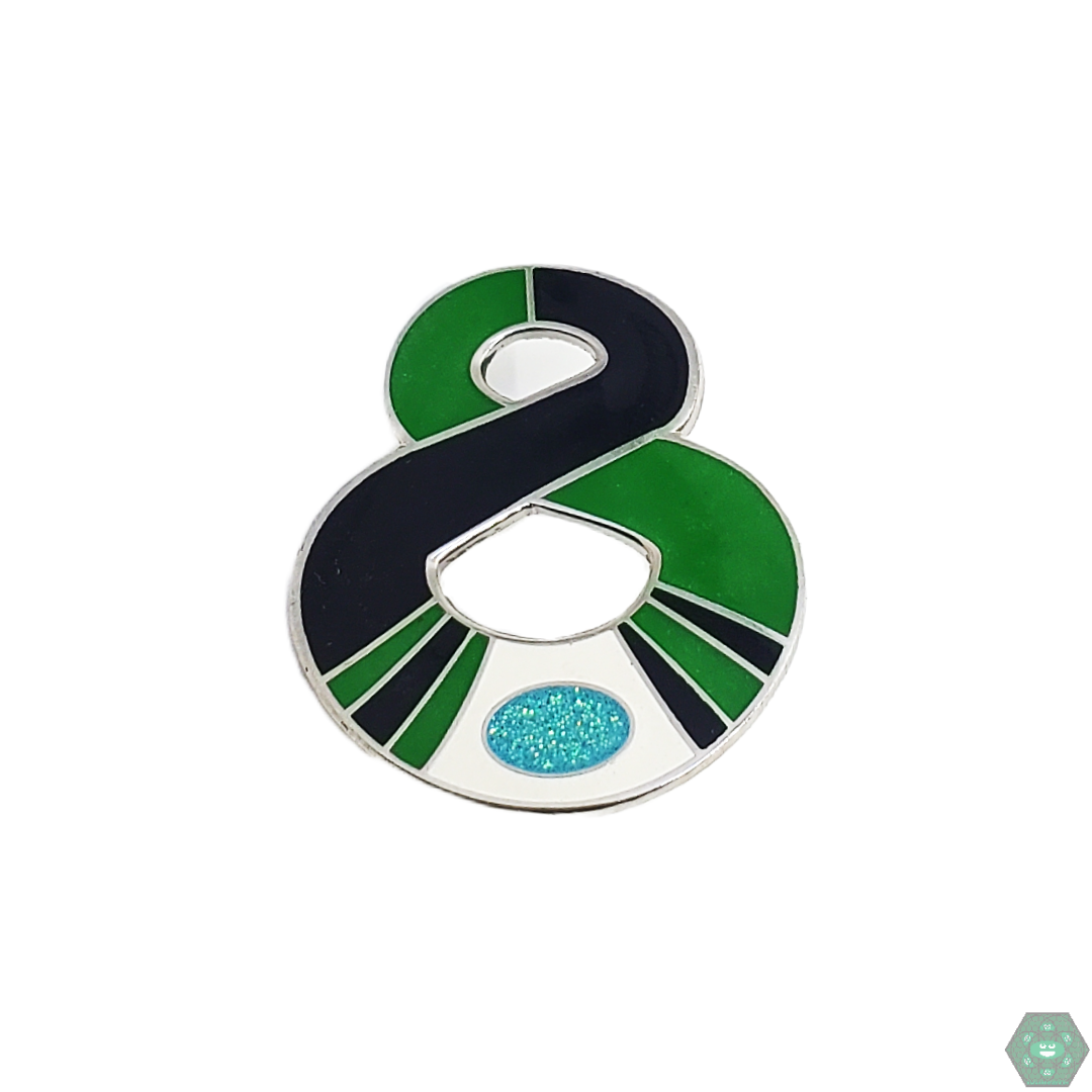 Infiny Pin Infinity Sign Hat Pin | Classic Symbol | Durable Enamel Finish – HG