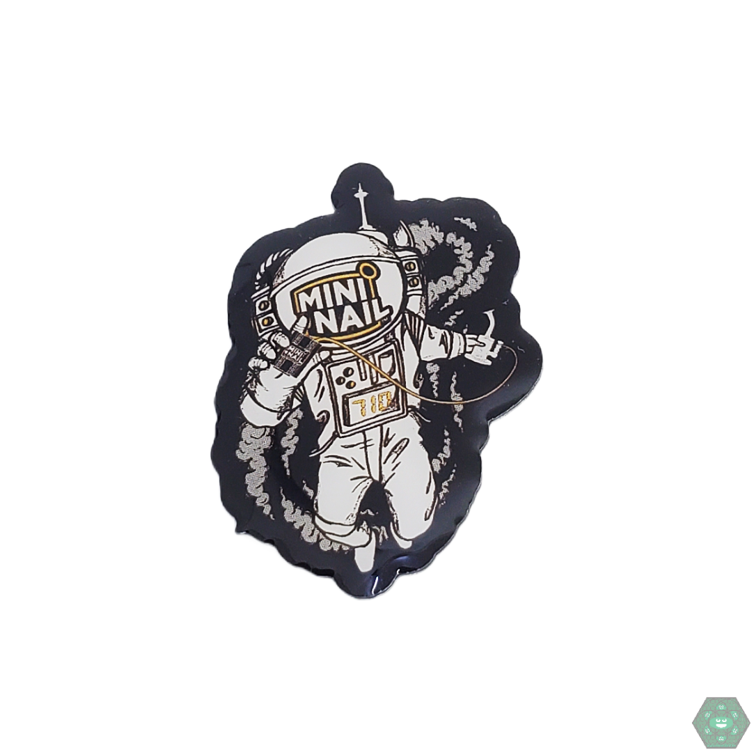 Mini Nail Spaceman Hat Pin | Unique Astronaut Design | Durable Enamel – HG