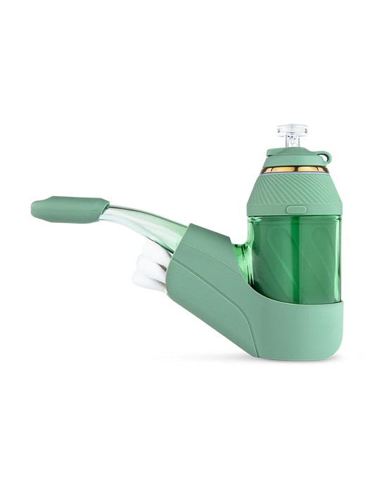 Puffco Proxy Travel Pack - Flourish Limited Edition for Portable Convenience. Includes travel mouthpiece, carb cap, and chamber jacket for a secure, spill-free experience on the go