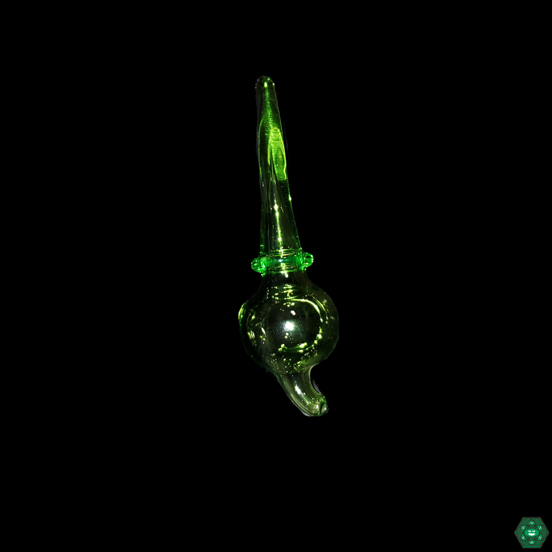 AFM Glass Long Handle Bubble Cap | Enhanced Vaporization with Long Handle for Better Grip and Smooth Airflow

