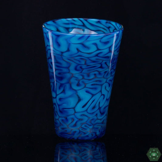 Algae Glass - Pint Glass (Blue Brain Tech #1) - @Algae._ - HG