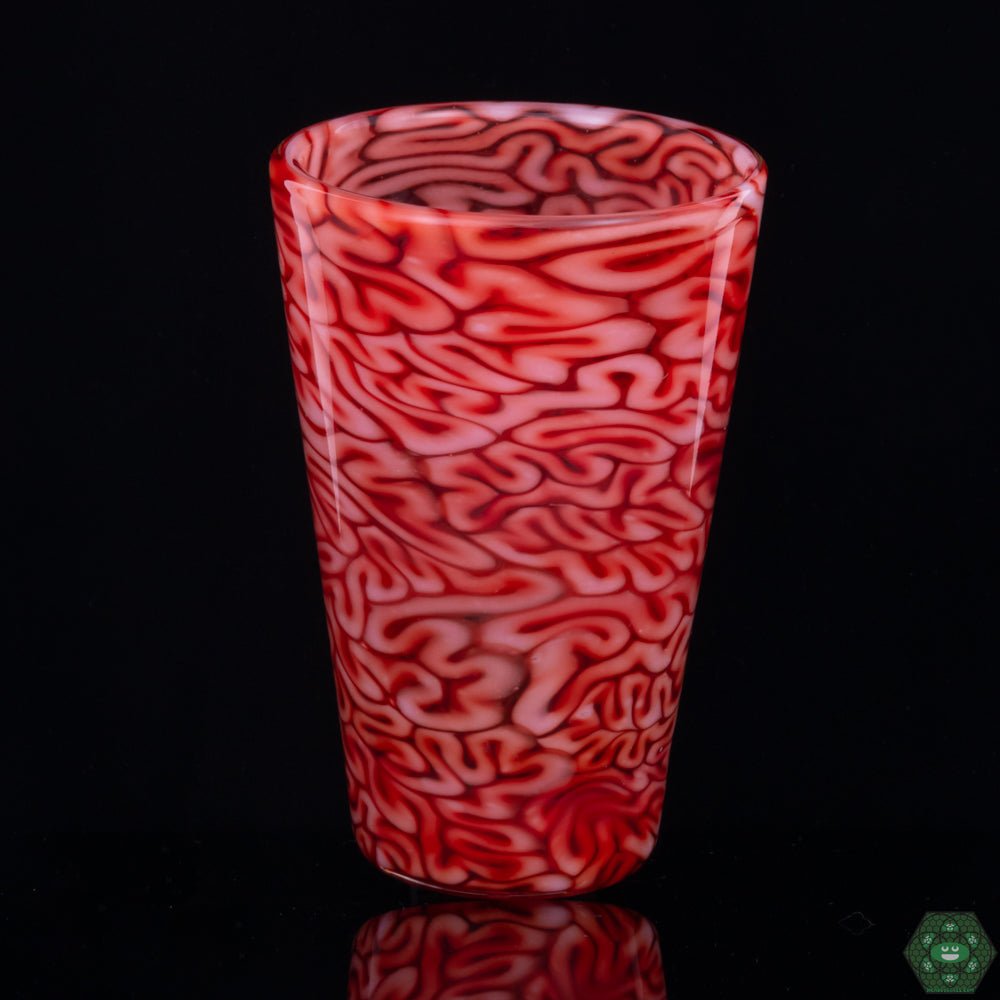 Algae Glass - Pint Glass (Red Brain Tech #3) - @Algae._ - HG