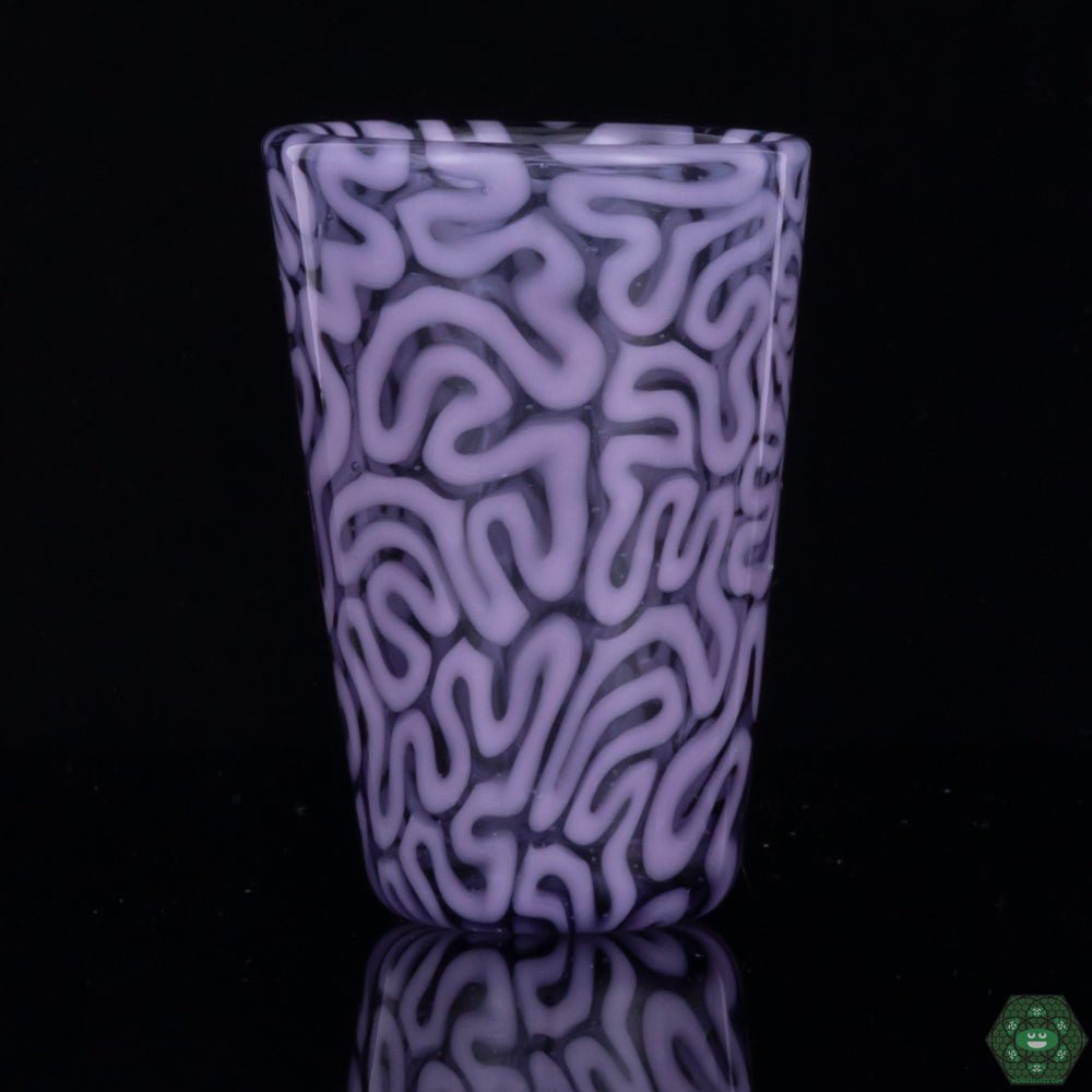 Algae Glass - Shot Glass (Purple Brain Tech) - @Algae._ - HG