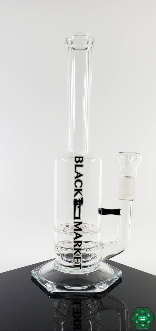 Black Market Glass - Small Can Double Disc